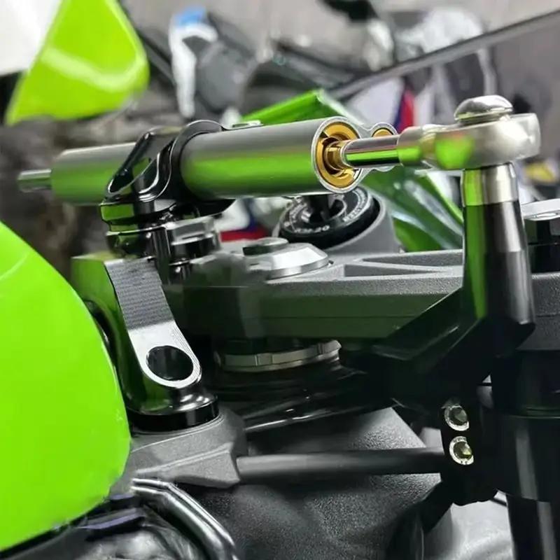 For KAWASAKI Ninja ZX6R ZX-6R 2024 CNC Motorcycle Stabilizer Steering Damper Mounting Bracket Support Kit