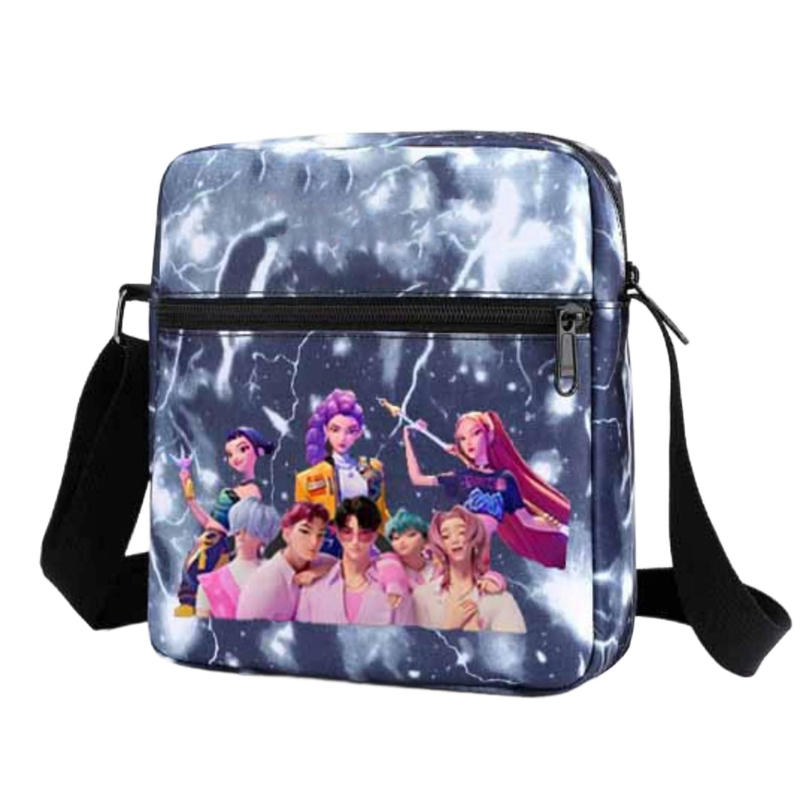 Kids  Chest Bag Anime Cartoon Casual Shoulder Bag Crossbody Bag Export Portable Backpack one size