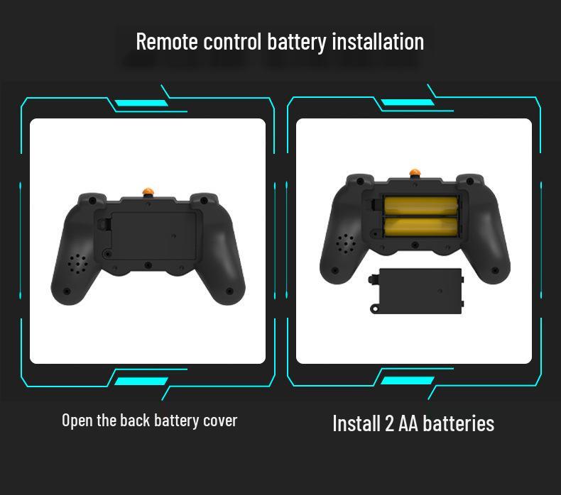 1:18 Remote Control King Kong Robot Car - 2.4G Electric Transforming Toy