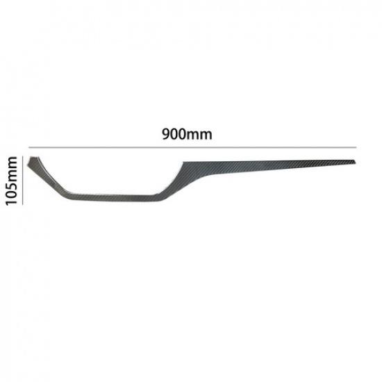 Carbon Fiber Interior Console Dashboard Cover Trim For Nissan Altima