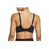 Nike Solid Color Wide Strap Low Impact Sports Bra Women Underwear Black DM0531-010