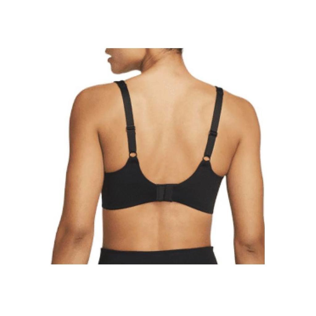 Nike Solid Color Wide Strap Low Impact Sports Bra Women Underwear Black DM0531-010