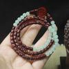 Red Sandalwood Multi-Layer Mala Bracelet Simple Forest Style Literary Gift