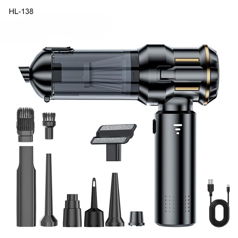 Cross-border Car Vacuum Cleaner, Brushless Motor, High-power Electric Dust Blower, Vacuum Inflator, Four-in-one Handheld