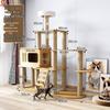 Jingzhou Cat Tree Condo with Scratch Board & Space Capsule