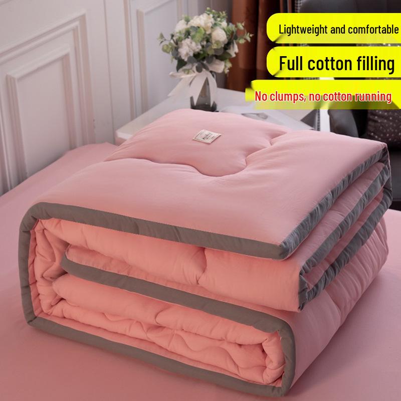 

Всесезонное студенческое одеяло для общежития: Плотный Теплый Зимний и Прохладный Летний Хлопок, Машинная Стирка 150x200cm Summer