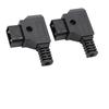 2pcs Male D Tap Connector Plug Kit for V Mount V Lock Battery DSLR Camera Battery Gold Mount Battery Camera Monitor