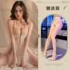Sex Underwear Sexy Lace Temptation Suspender Nightdress Hot Hollow Petal Skirt Women's Transparent Pajamas