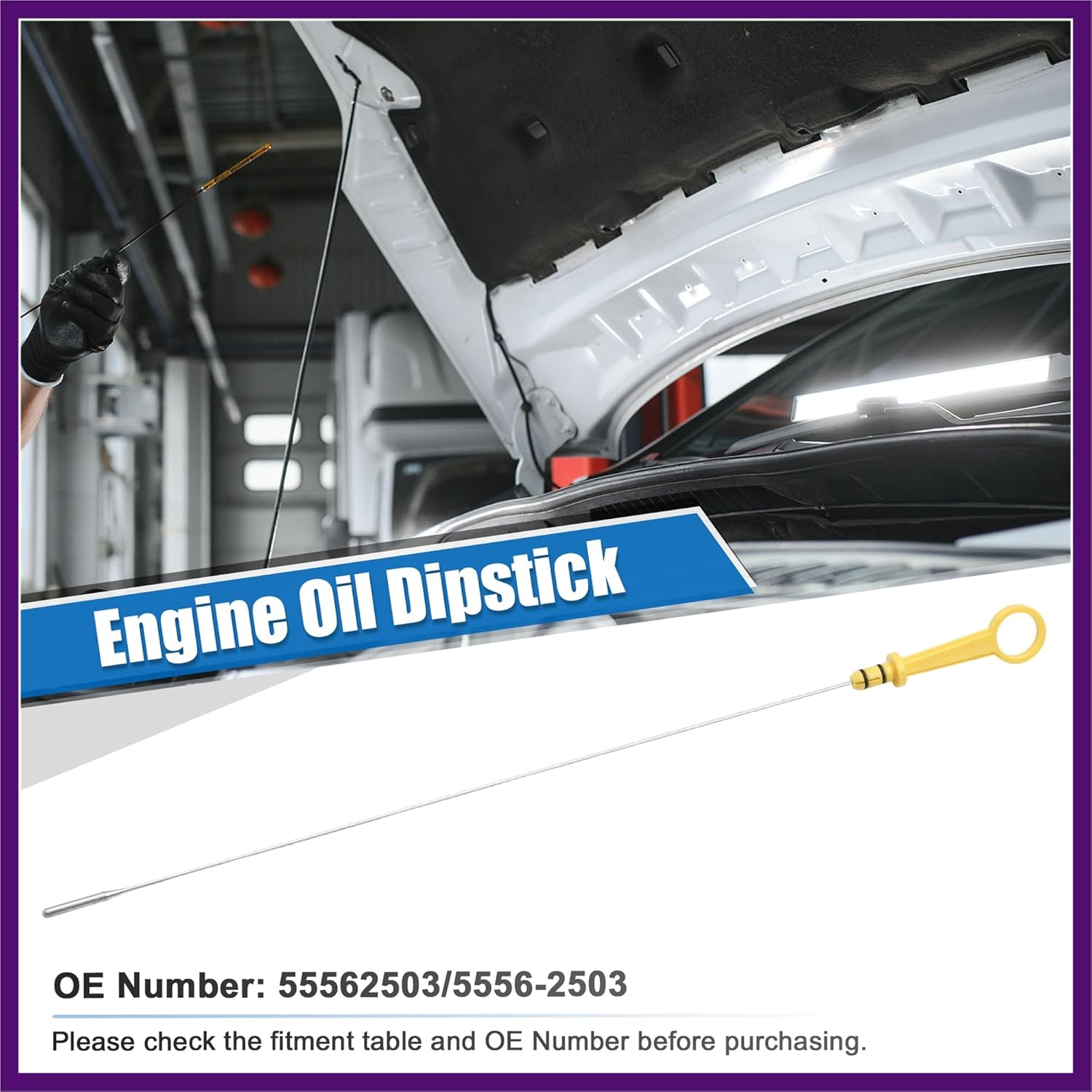 

Engine Oil Level Indicator Dipstick for Chevrolet Sonic 2012-2018 for Chevrolet Cruze 2011-2015 for Saturn for Astra 2008 No.55562503/5556-2503