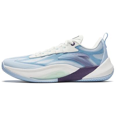 Shunxi 1 TD University Blue Professionelle Leistung Stoßdämpfung Verschleißfest Low-Top Basketballschuhe Herren Sneaker Weiß 912421601Q-2