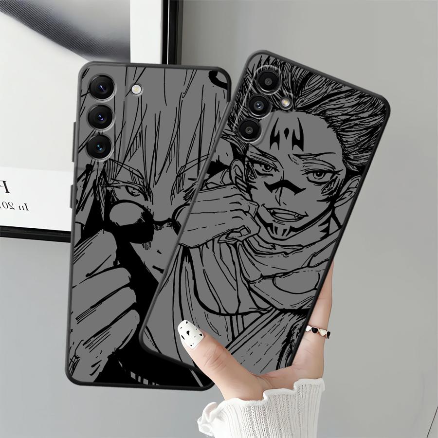 Anime Back Phone Cover Case for Samsung Galaxy A35 A41 A16 A21s A54 A71 A72 A73 A22 A23 A14 A15 A33 A34 A51 A52 A24 A31 A12 A13