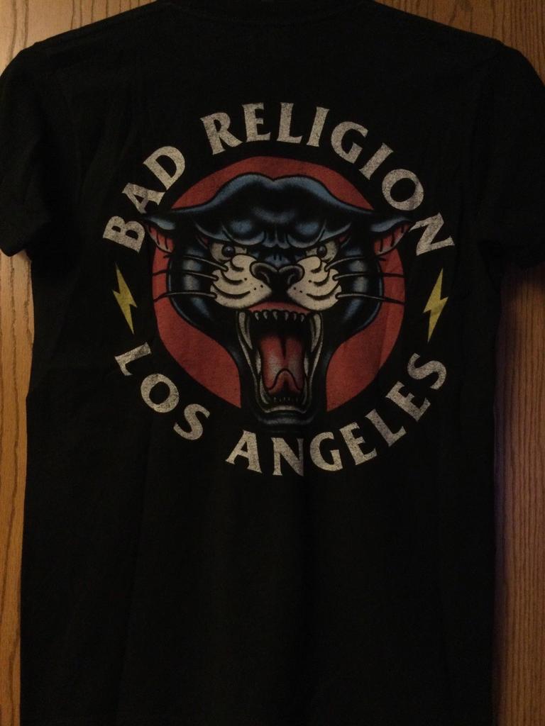 Bad Religion - Maglietta Nera - 2 Lati - Tultex - M