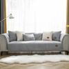 Neuer Winter Warmer Lamm Samt Sofabezug Nordisch Einfarbig Ecksofabezug Rutschfest Stickerei Couchbezüge für Wohnzimmer