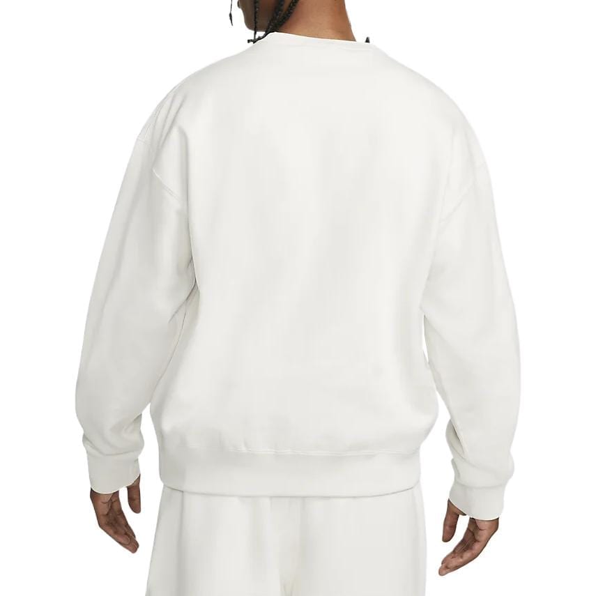 Nike Sweatshirts Men's White Crew Neck Moderate Regular DA0318-030