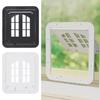 Self-Closing Dog Screen Door Reinforced Dog Sliding Door Screen Pet Lockable Screen Door  Patio