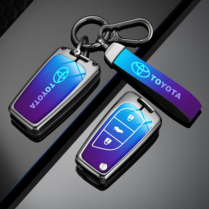 Husă de protecție din aliaj pentru cheie auto de la distanță Hot For Toyota pentru Toyota Auris Corolla Reiz Avensis Verso Yaris Aygo Rav4 Scion TC IM 2015 2016