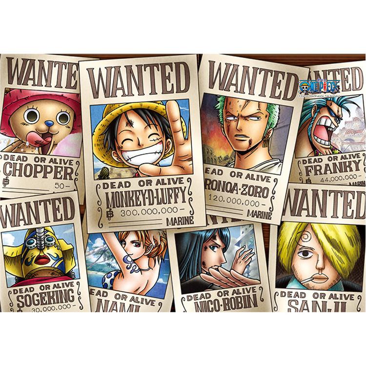 100 Piece Jigsaw Puzzle - One Piece Wanted (Mini. Crystal. Picture Frame), Popular Korean Puzzle