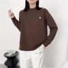 2024 High-End Designer Casual Loose Fit Long Sleeve Round Neck Knitted Women's Sweater