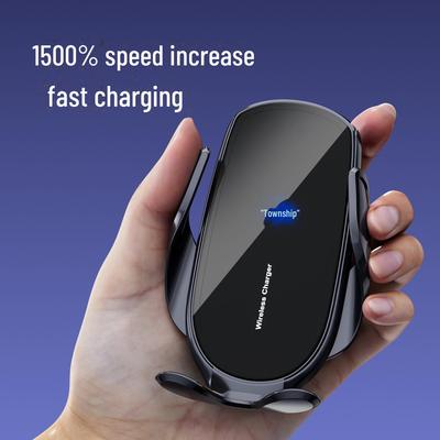 Caricabatteria Wireless per Auto Magic Clip V7 e Supporto Automatico per Telefono con Rilevamento Infrarossi