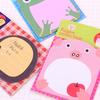 10Pcs/Lot Cute Cartoon Animal Tearable Note Book Posted It Sticky Notes Notepad Memo Pads Children Gifts School Office Supplies