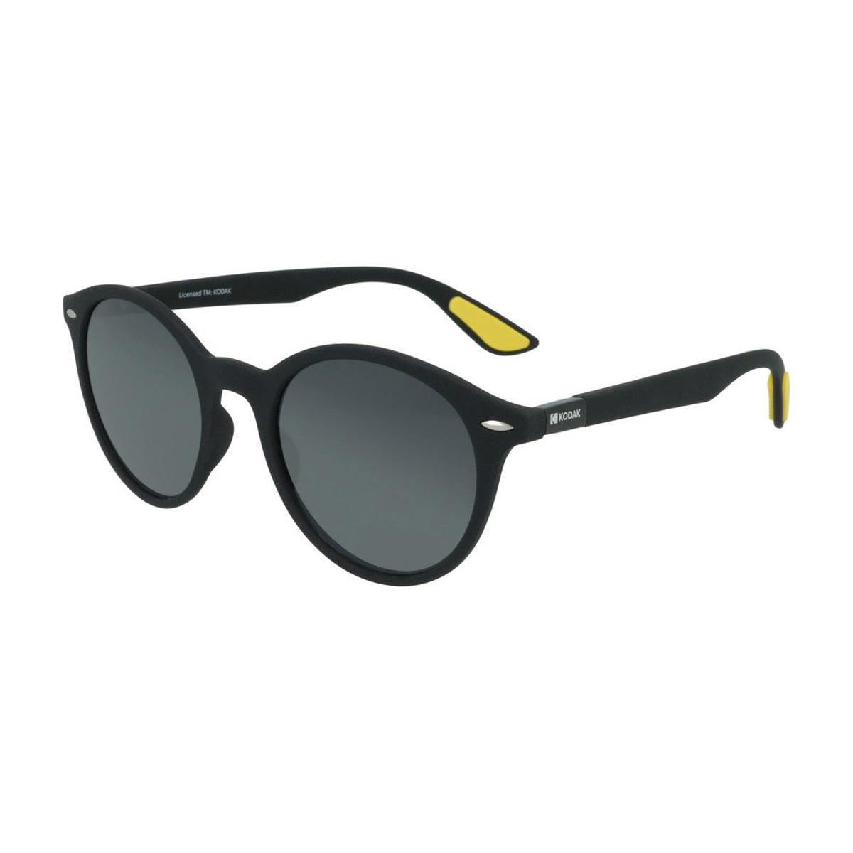 Lunettes de soleil rondes CF90070 pour hommes et femmes TU noir