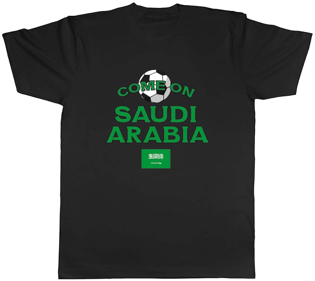 Unisexs T Shirt Saudi Arabia Football Come On Sports Unisex Tee Gift