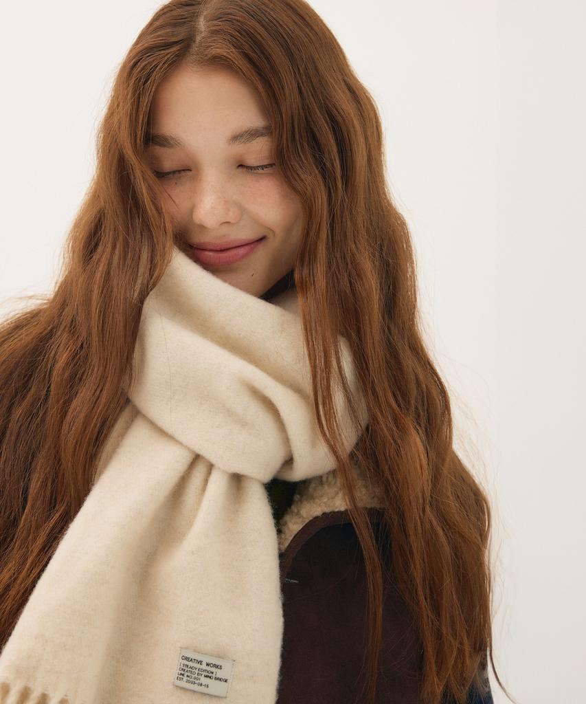 MIND BRIDGE WOMEN [On][W] Wool Blend Scarf - 5 Colors