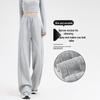 Women's High Waist Wide Leg Slim Fit Trousers - Petite Size, Casual Autumn/Winter Pants