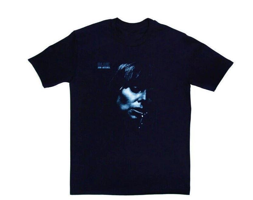 JONI MITCHELL Cotton Black Unisex All sizes T- shirt Unisex T-Shirt S