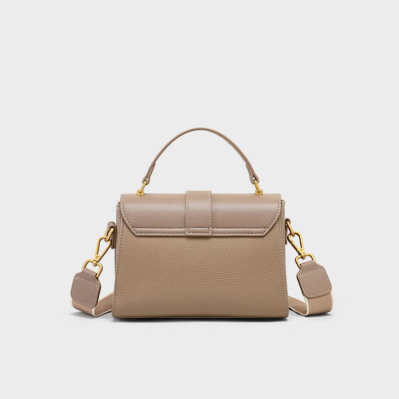 2025 New Women's Handbag Autumn Winter Genuine Leather Elegant Mom Bag Single Shoulder Crossbody Bag