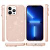 AMORUS For iPhone 13 Pro Max Case Soft TPU Hard PC Back Shockproof Phone Cover
