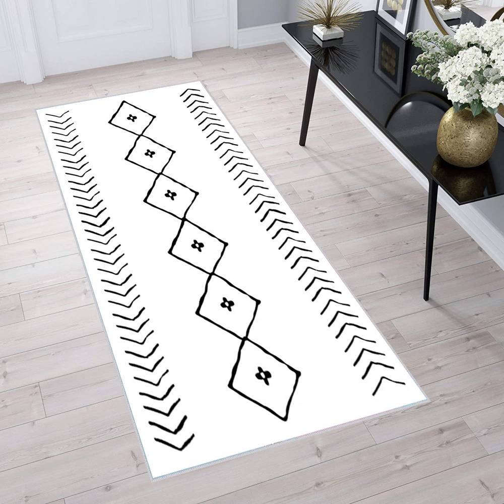 

Eliana Home Washable Printed Carpet LNA1358-HT571 50x80 белый