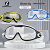 HD Waterproof Anti-Fog Swim Goggles & Cap Set for Adults