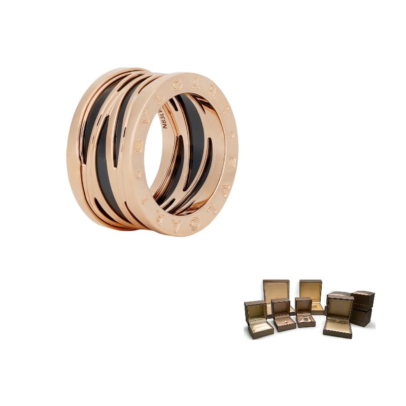 BVLGARI Rings Women`s Rose Gold 858575
