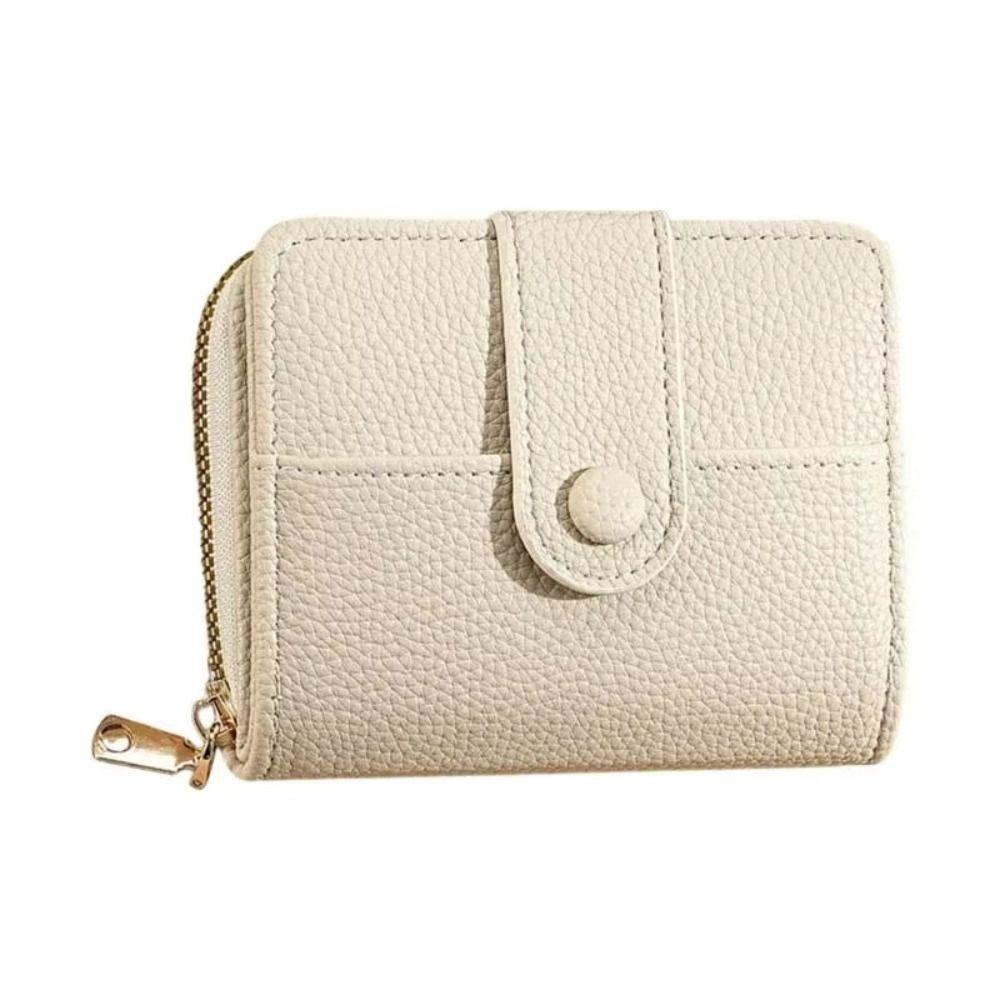 Elegant Business Purse Pu Leather Bank/ID/Credit Card Holder New Women Short Wallet  Lady