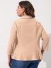 Women's White Blazer Jacket with Flared Sleeves, Casual Slim Fit Suit Coat for Office or Daily Wear