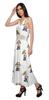 Moomaya Womena    S Sleeveless Maxi Dress With Trim Lace Spaghetti Strap Summer