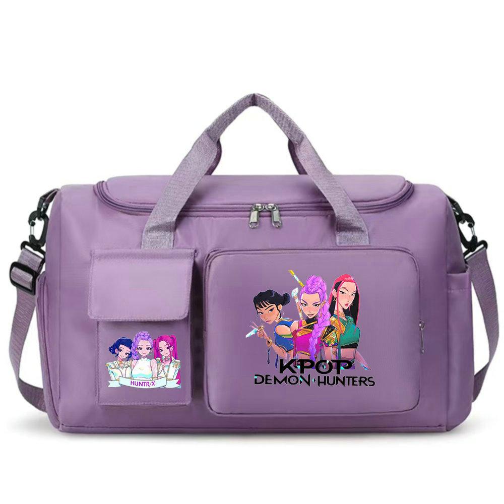 KPop Demon Hunters Daily Pack Girls Children Pen Lunch Bags School Carrier Women Teenagers Schoolbags Outing Laptop Backpack Sets