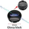 Car Sticker 4Pcs 65mm Car Styling Wheel Center Hub Cap Emblem Logo Hub Cap For Ford Fiesta Mondeo Fusion Explorer Escape Shelby
