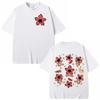 Unisex cartoon carnivorous plant print Tshirt casual street style fashion Tshirt