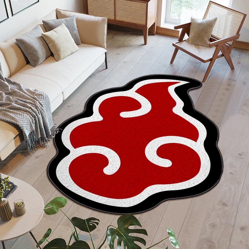 Special-Shaped Creative Carpet Bedside Blanket Living Room Coffee Table Sand Mat Irregular Carpet Fresh Imitation Cashmere Dirt-Resistant Floor Mat