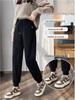 Women's Plus Size Fleece-Lined Lambswool Sweatpants - Winter Casual Loose Fit