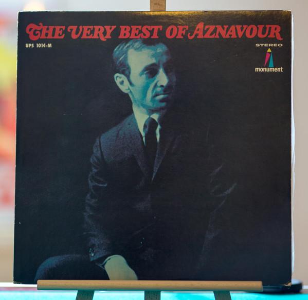 

LP Record CHARLES AZNAVOUR - Very Best Of Aznavour UPS1014M MONUMENT Japan Pop Used