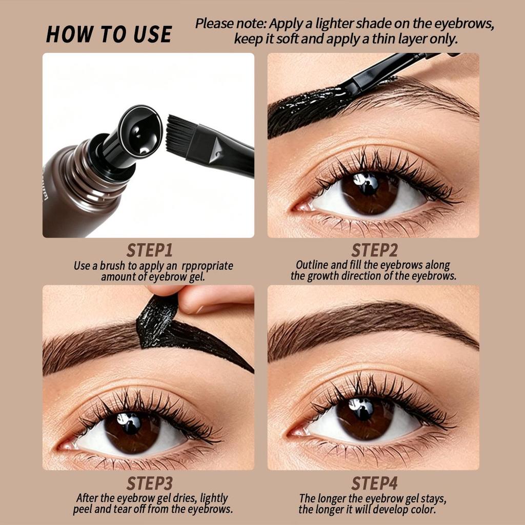 LILINYING Waterproof Long-lasting Eyebrow Gel