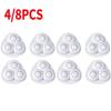 Self Adhesive Universal Wheel No Noise Rotating Pulley for Trash Can Bottom Kitchen Small Appliances Paste Wheel for Easy M