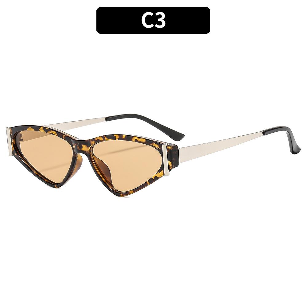European And American New Triangle Fashion Trend Internet Celebrity Sunglasses Casual Outdoor High Sense Women'S Sunglasses Versatile Glasses