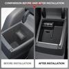 Car Armrest Storage Box for VW Volkswagen Passat B8 Sedan Variant Alltrack 2015-2017 Center Console Glove Case Tray Bin Container