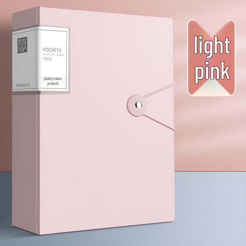 Transparent A4 File Folder - Insert Paper Storage Office Organizer