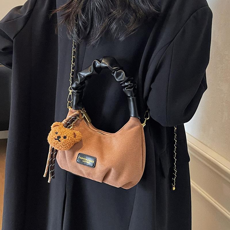 Premium Sense Super Fire Niche Bag 2025 New Retro Versatile Shoulder Messenger Bag Fashion Portable Dumpling Bag Tide