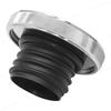 Chrome Vented Gas Cap Fuel Tank Smooth For Harley Sportster 883 XL Dyna Softail 96-23